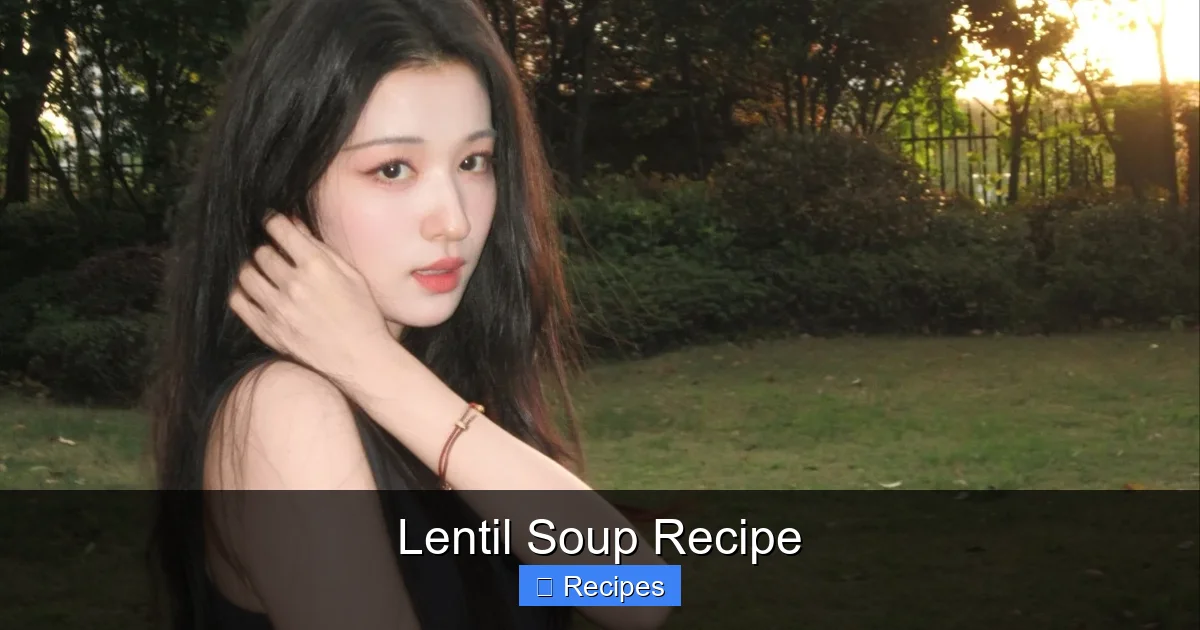 Lentil Soup Recipe