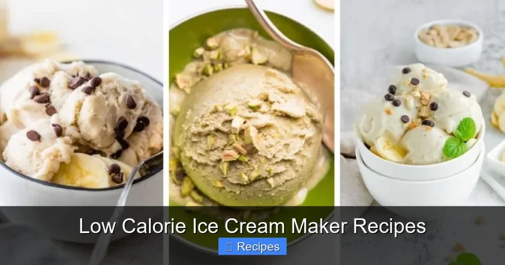 Low Calorie Ice Cream Maker Recipes Low Calorie Ice Cream Maker Recipes