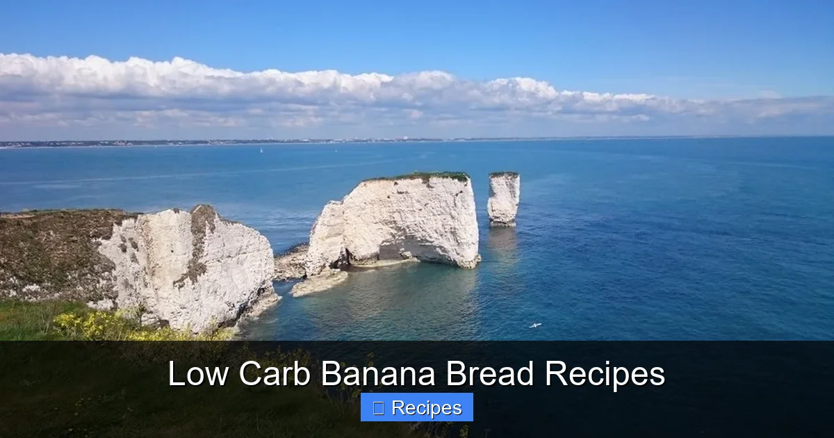 Low Carb Banana Bread Recipes