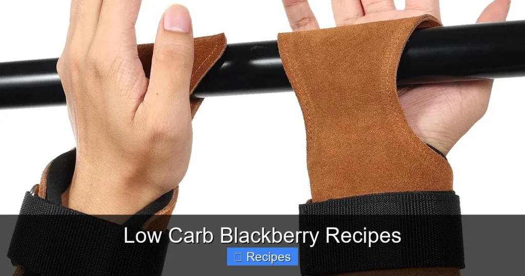 Low Carb Blackberry Recipes