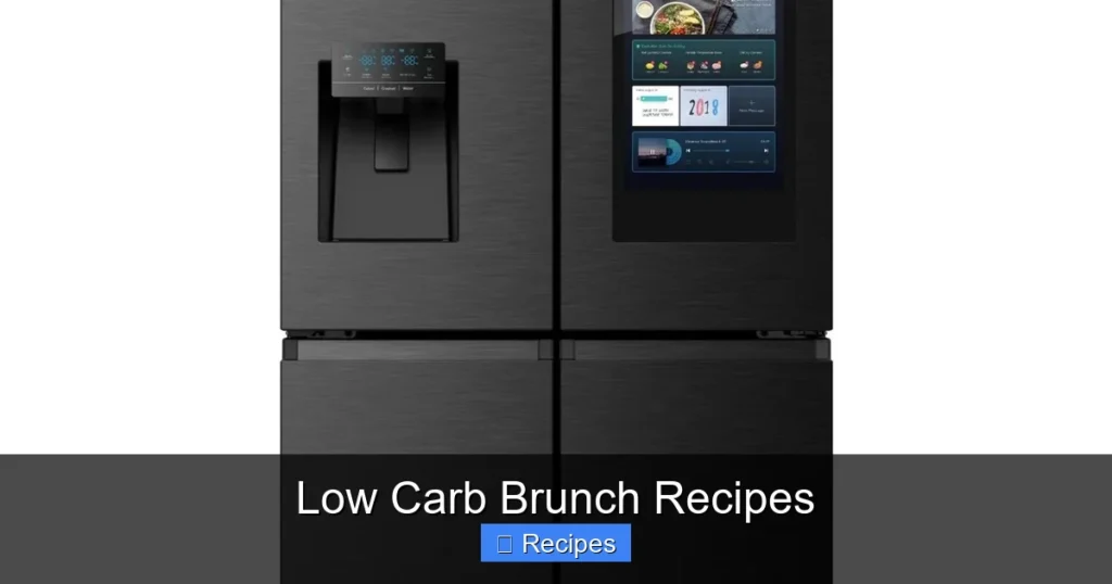 Low Carb Brunch Recipes