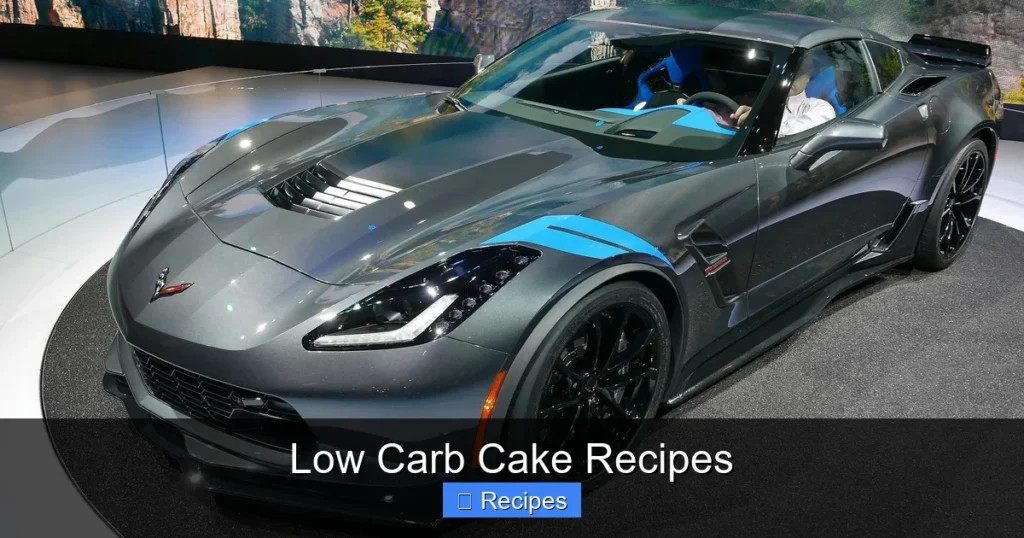 Low Carb Cake Recipes