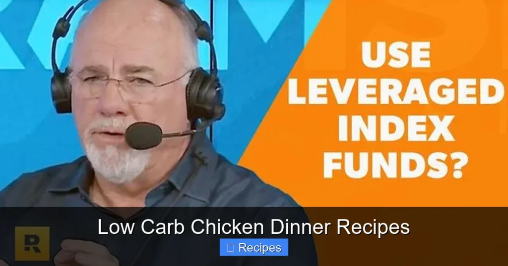 Low Carb Chicken Dinner Recipes