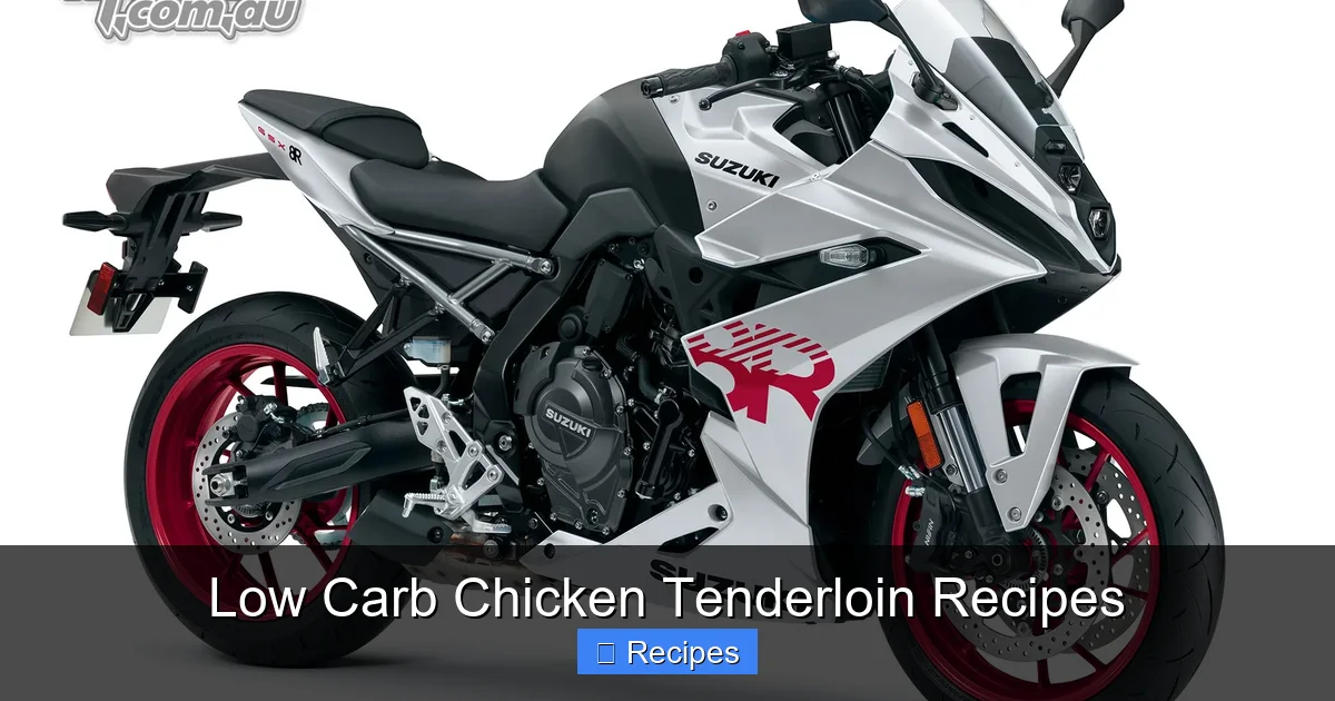 Low Carb Chicken Tenderloin Recipes