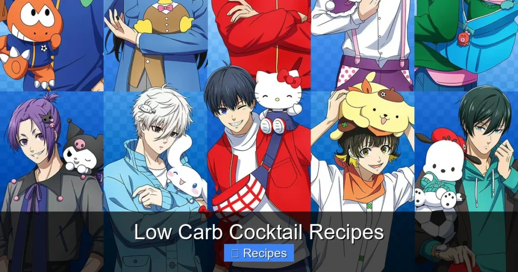 Low Carb Cocktail Recipes