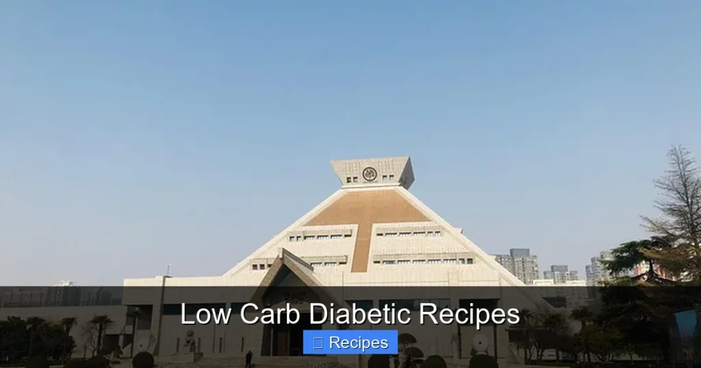 Low Carb Diabetic Recipes