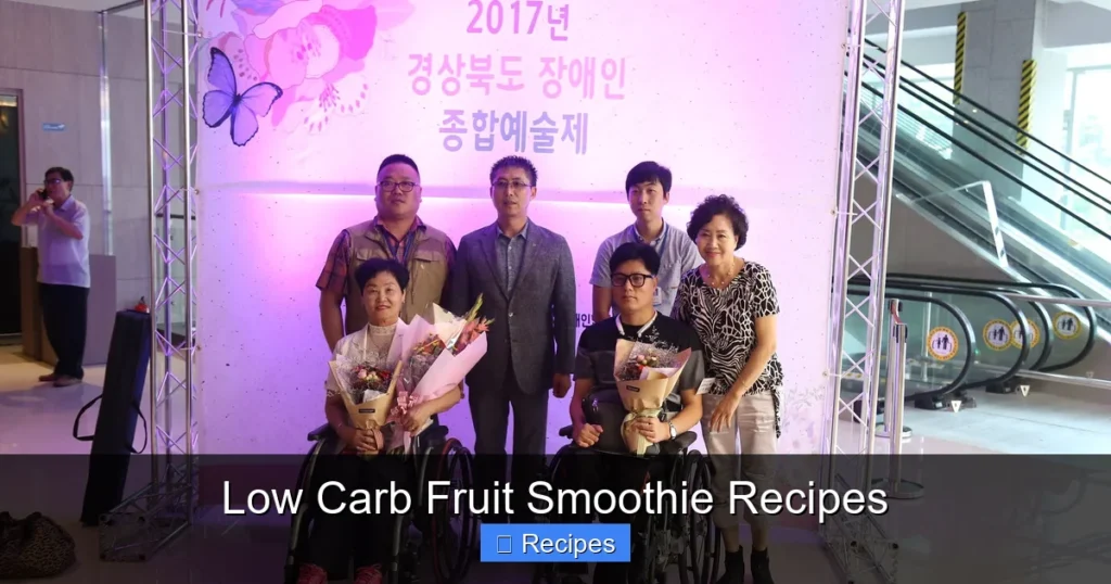 Low Carb Fruit Smoothie Recipes