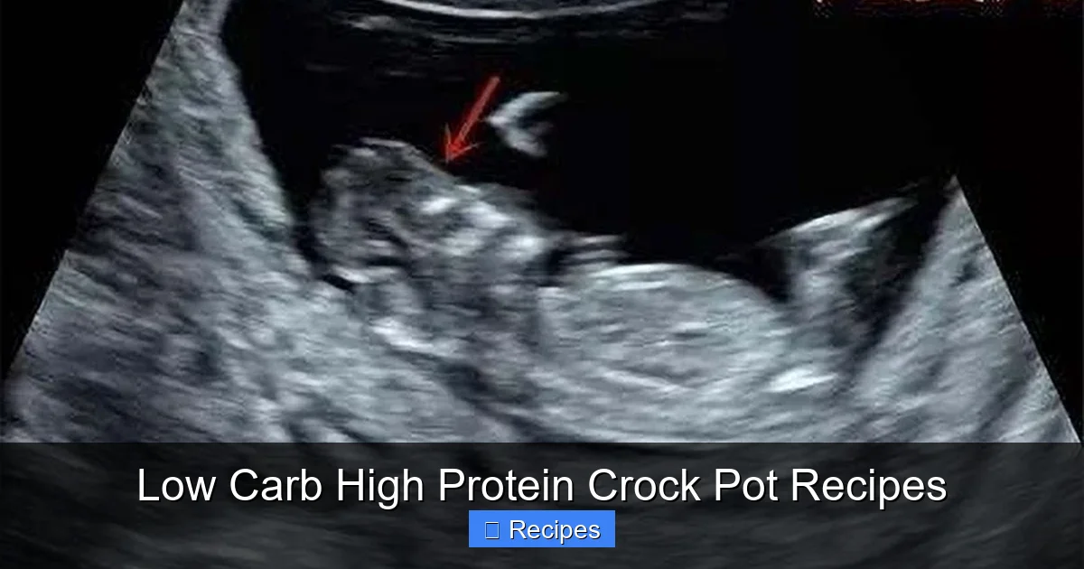 Low Carb High Protein Crock Pot Recipes