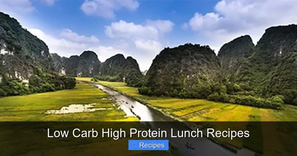 Low Carb High Protein Lunch Recipes