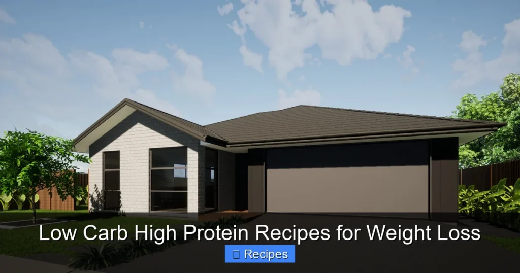 Low Carb High Protein Recipes for Weight Loss Low Carb High Protein Recipes for Weight Loss