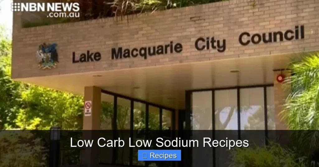 Low Carb Low Sodium Recipes