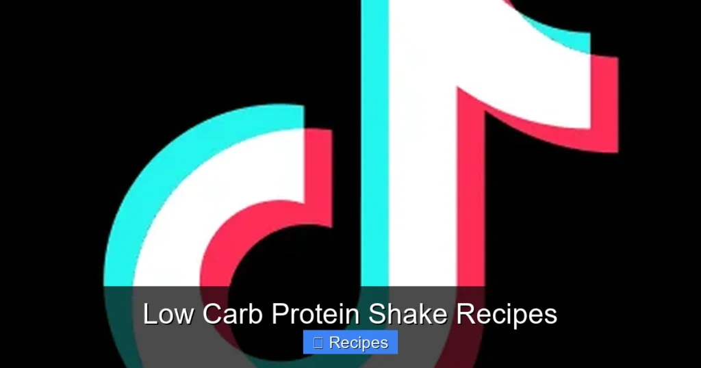 Low Carb Protein Shake Recipes