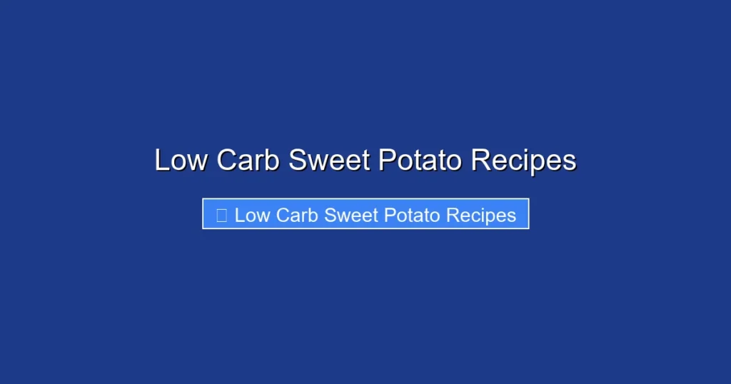 Low Carb Sweet Potato Recipes Low Carb Sweet Potato Recipes