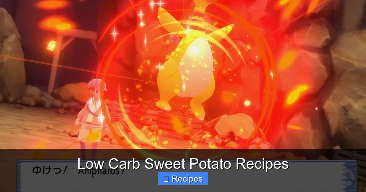 Low Carb Sweet Potato Recipes