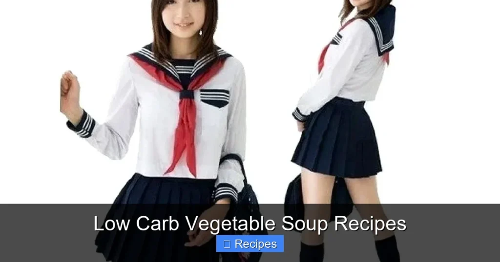 Low Carb Vegetable Soup Recipes