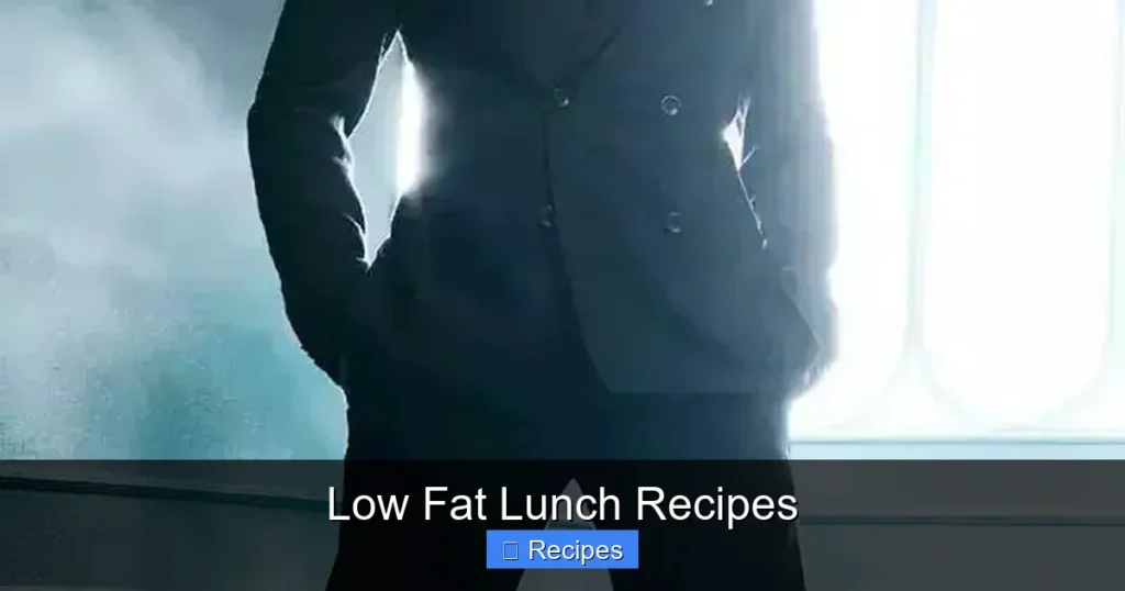 Low Fat Lunch Recipes