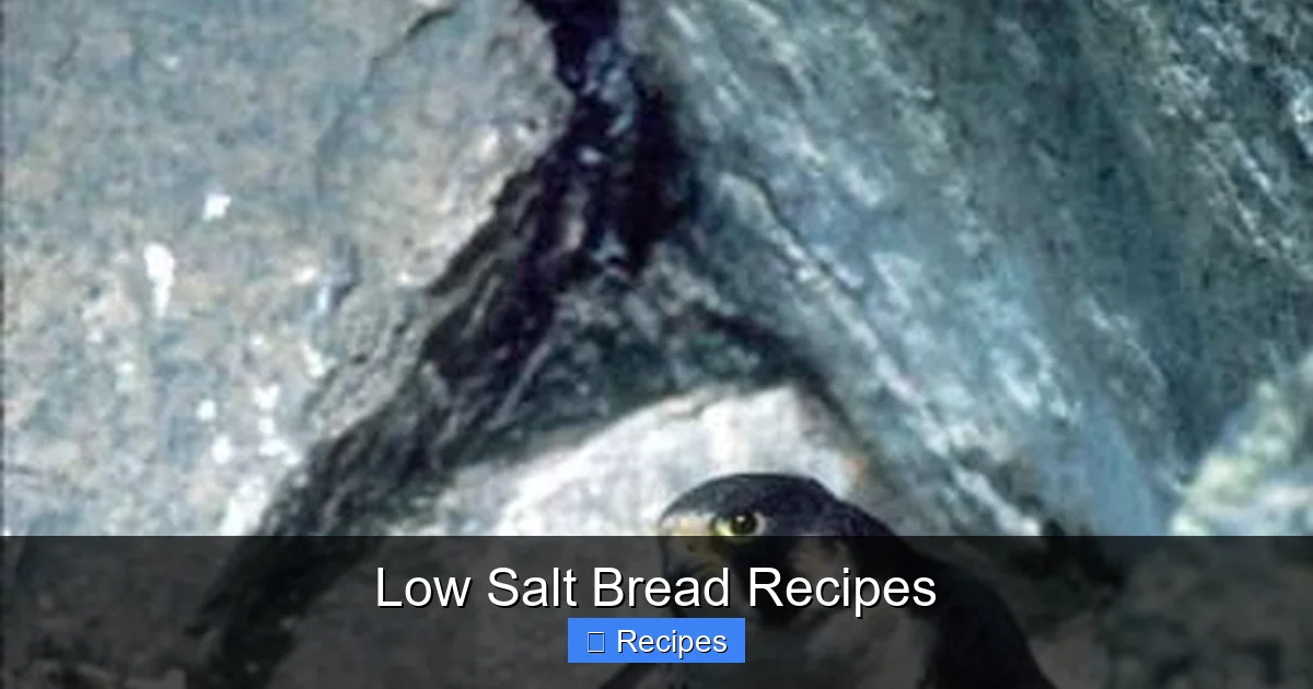 Low Salt Bread Recipes