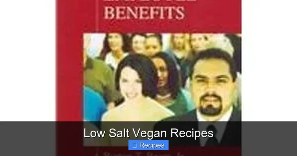 Low Salt Vegan Recipes