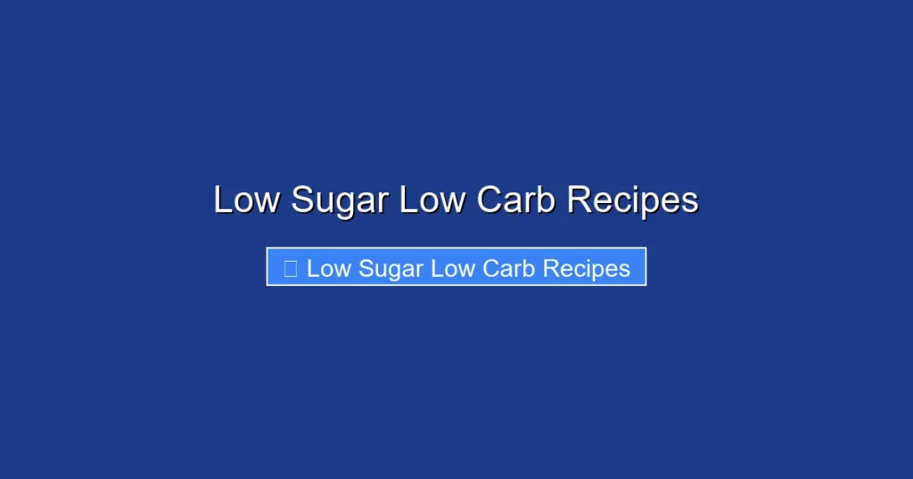 Low Sugar Low Carb Recipes Low Sugar Low Carb Recipes