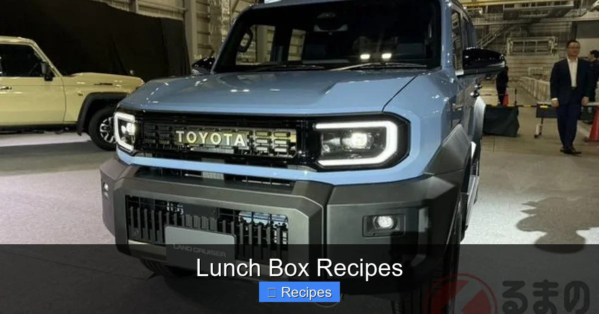 Lunch Box Recipes