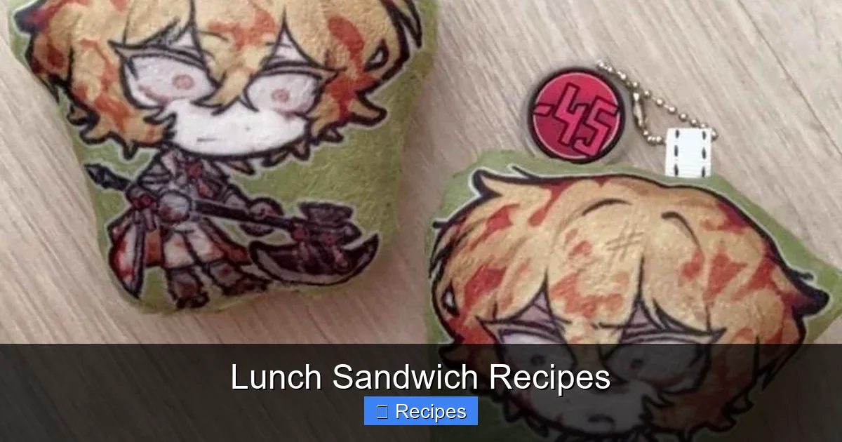 Lunch Sandwich Recipes