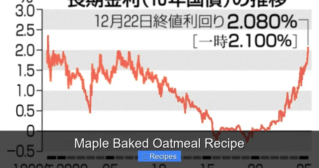 Maple Baked Oatmeal Recipe