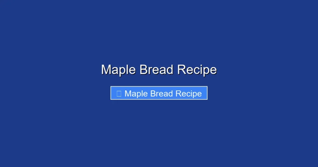 Maple Bread Recipe Maple Bread Recipe