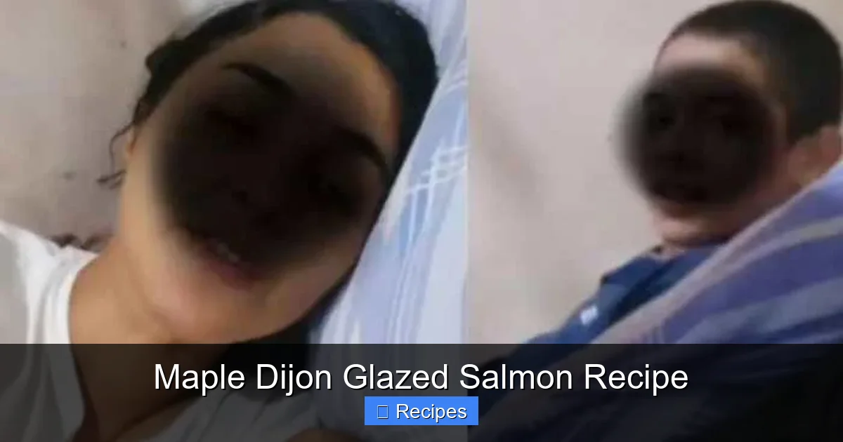 Maple Dijon Glazed Salmon Recipe