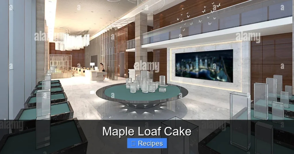 Maple Loaf Cake