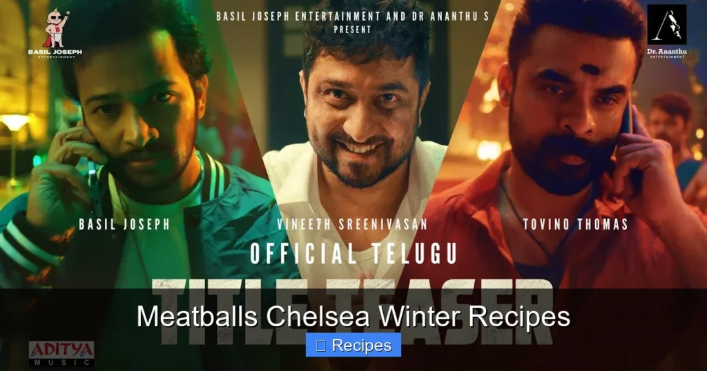 Meatballs Chelsea Winter Recipes