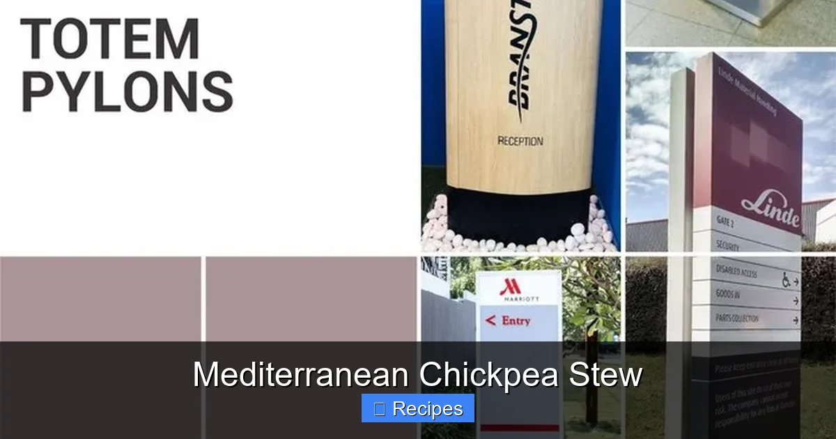 Mediterranean Chickpea Stew