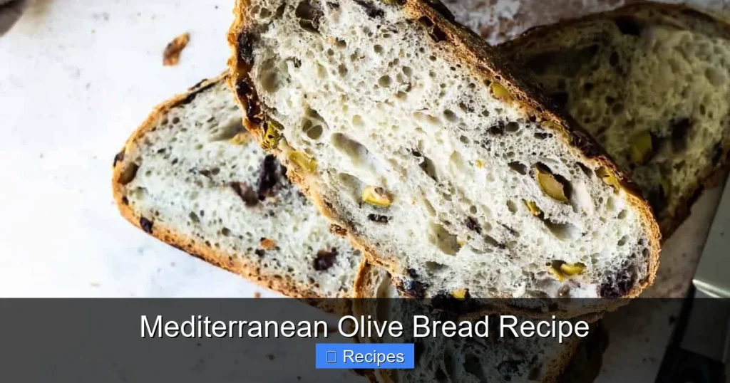 Mediterranean Olive Bread Recipe