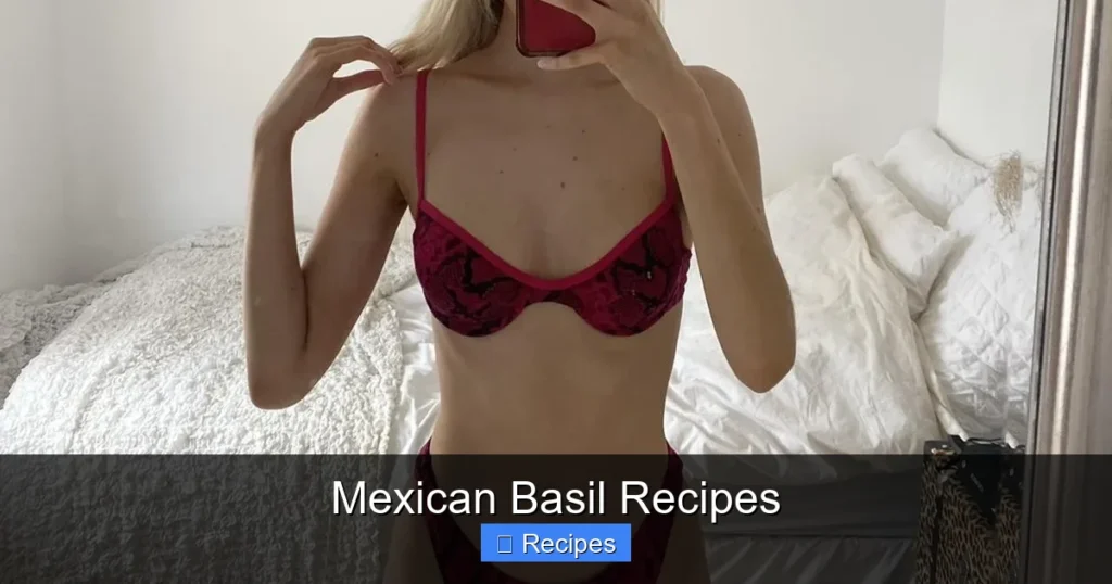 Mexican Basil Recipes