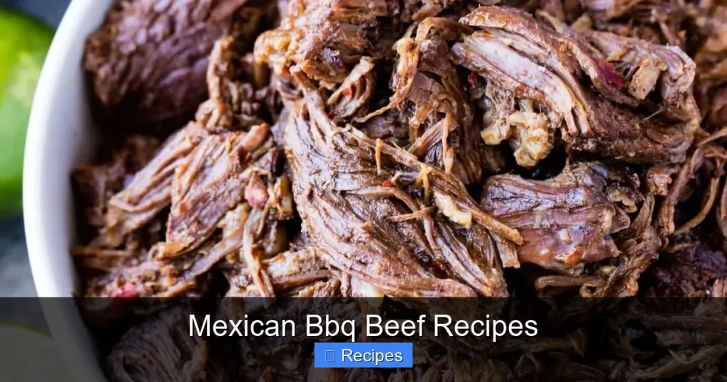 Mexican Bbq Beef Recipes