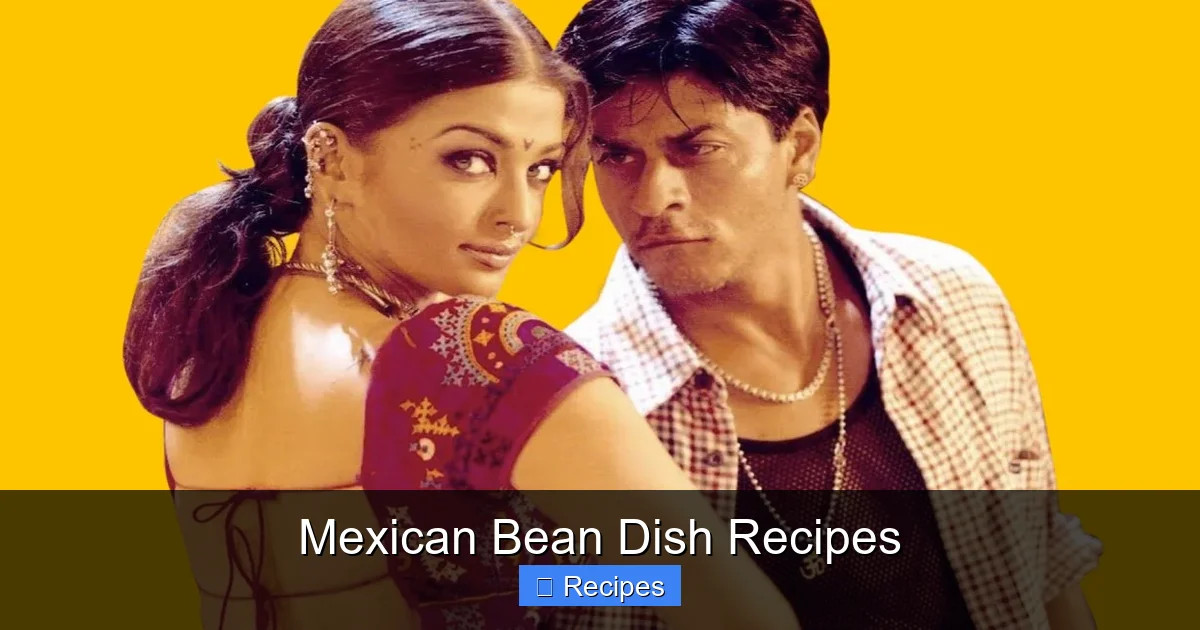 Mexican Bean Dish Recipes