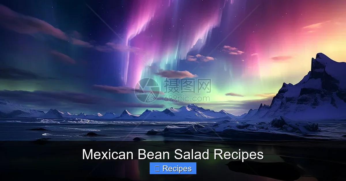 Mexican Bean Salad Recipes