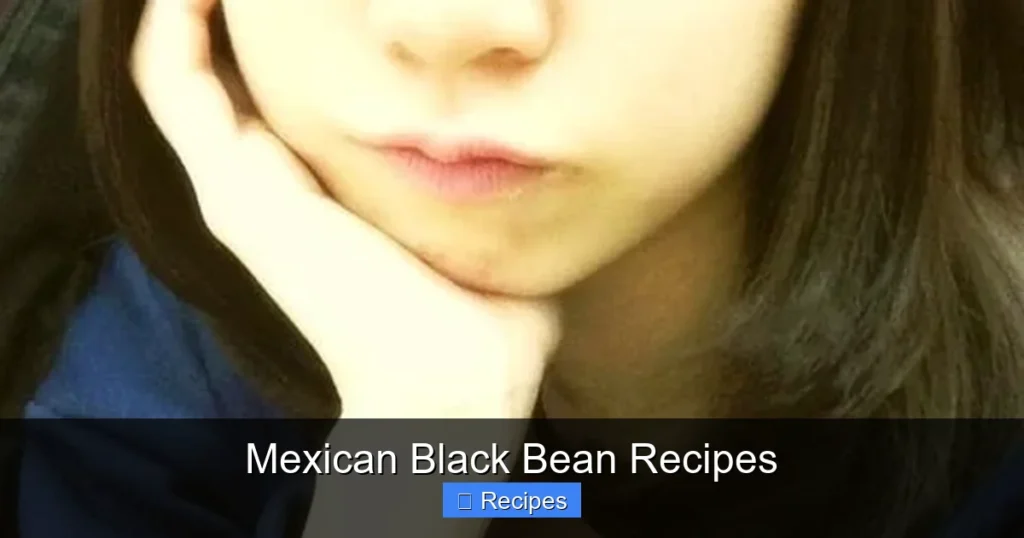 Mexican Black Bean Recipes