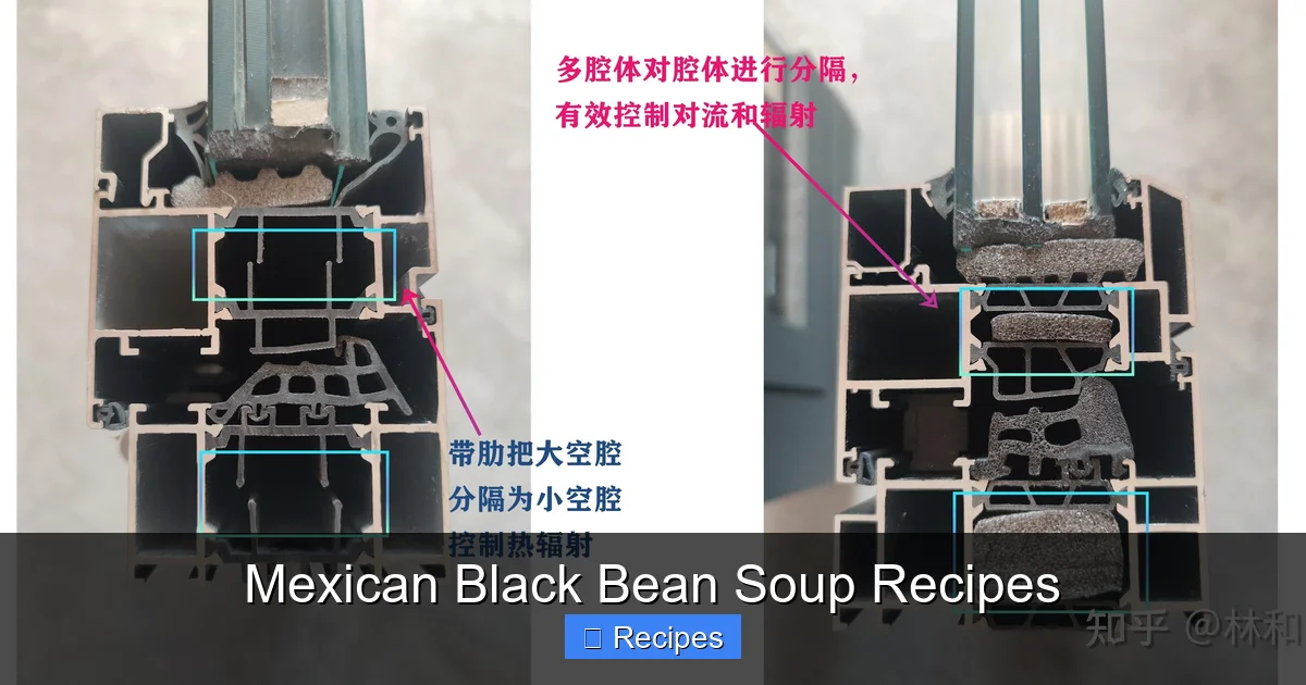 Mexican Black Bean Soup Recipes