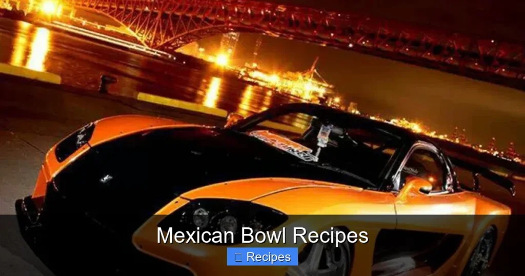 Mexican Bowl Recipes Mexican Bowl Recipes