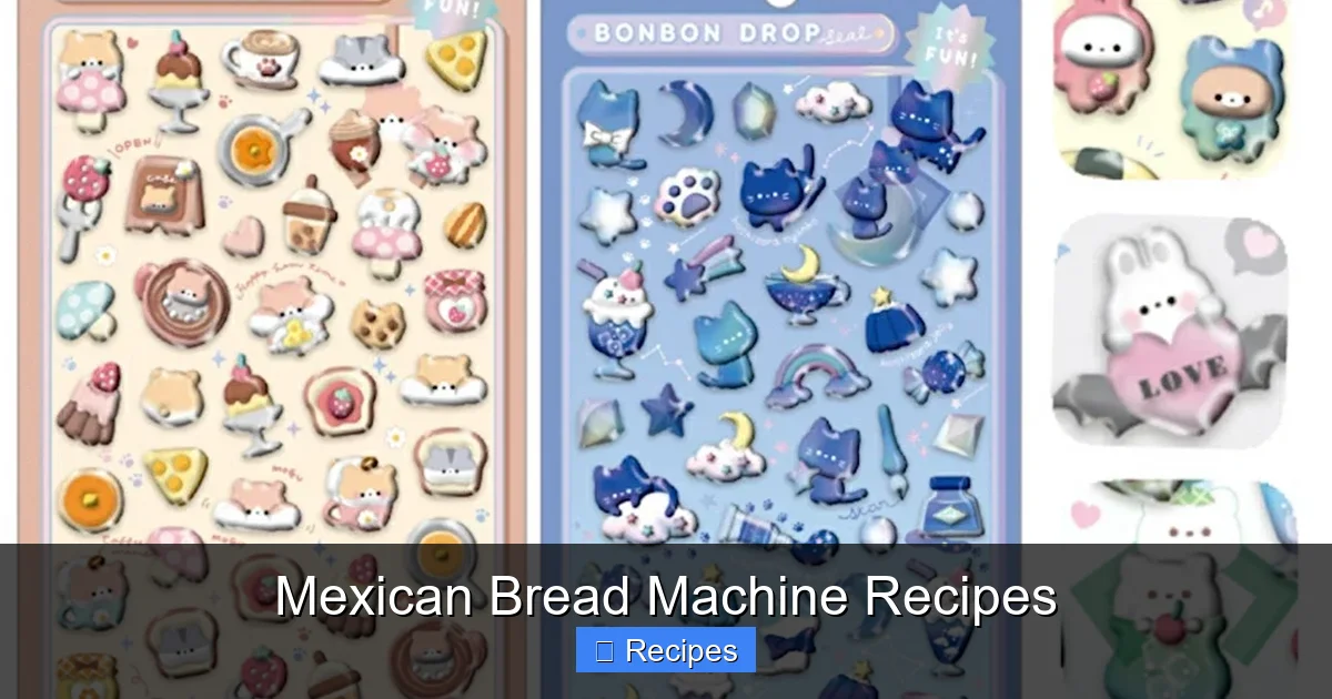 Mexican Bread Machine Recipes