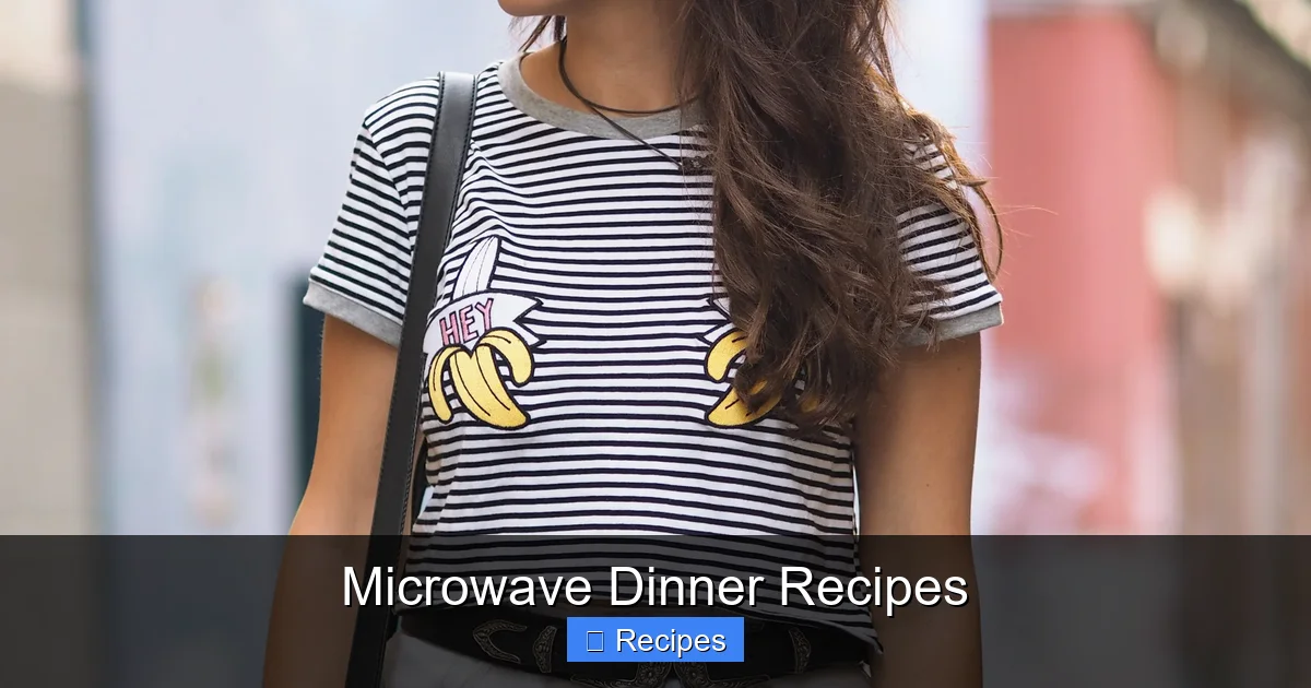 Microwave Dinner Recipes