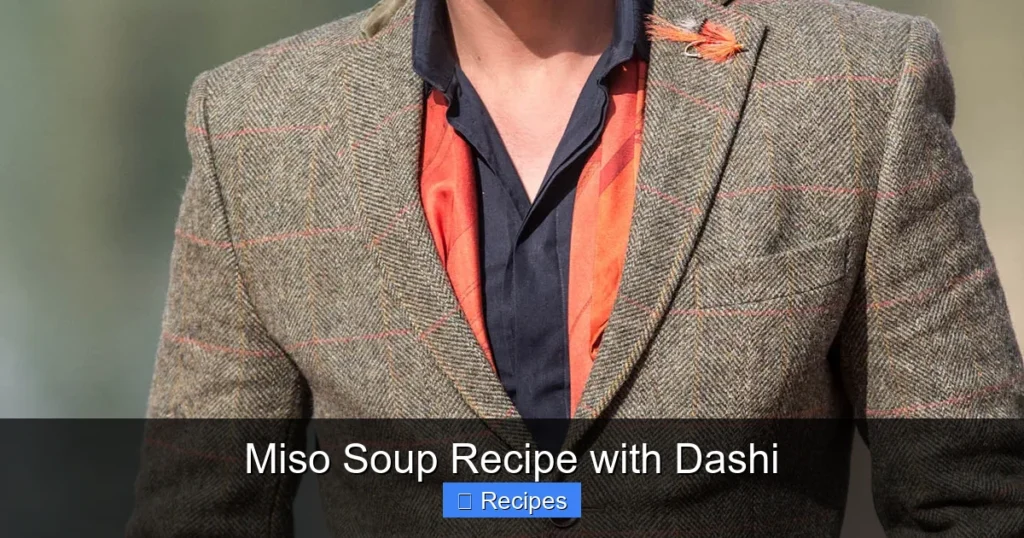 Miso Soup Recipe with Dashi
