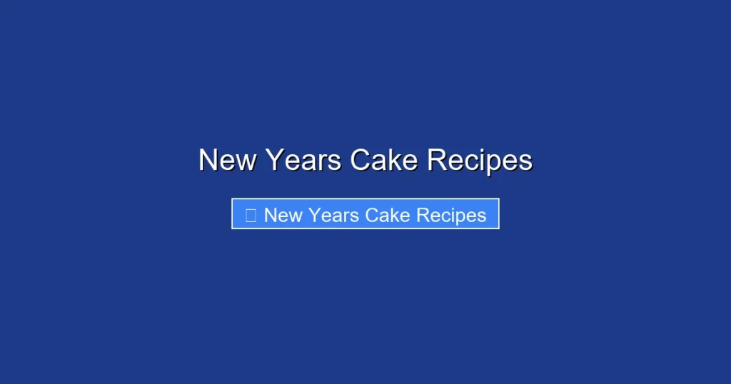 New Years Cake Recipes
