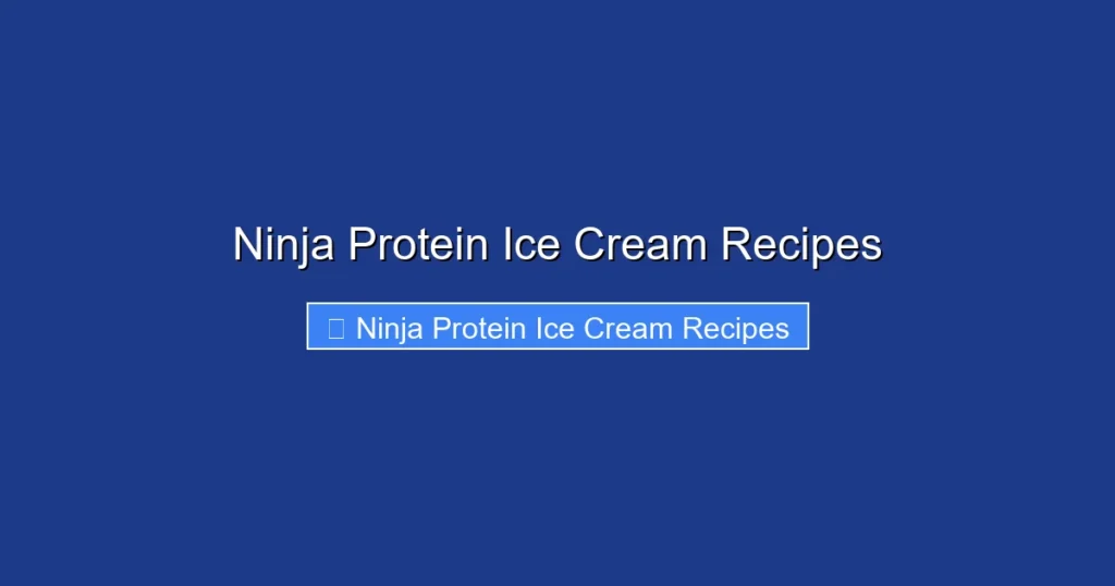 Ninja Protein Ice Cream Recipes Ninja Protein Ice Cream Recipes