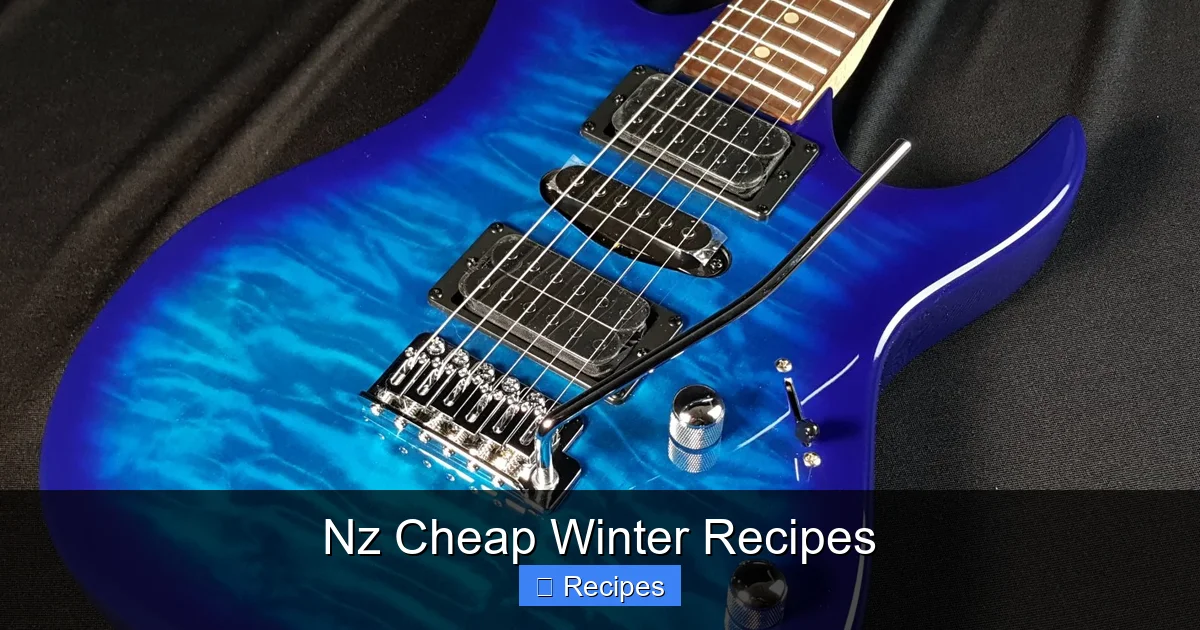Nz Cheap Winter Recipes
