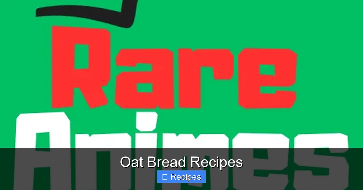 Oat Bread Recipes