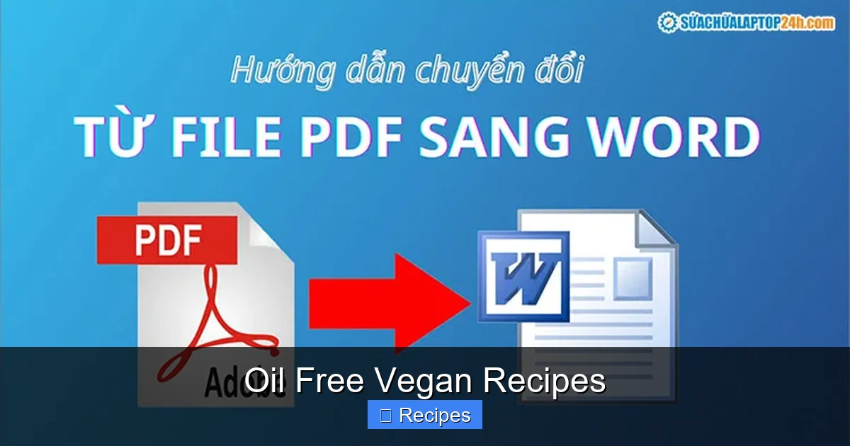 Oil Free Vegan Recipes