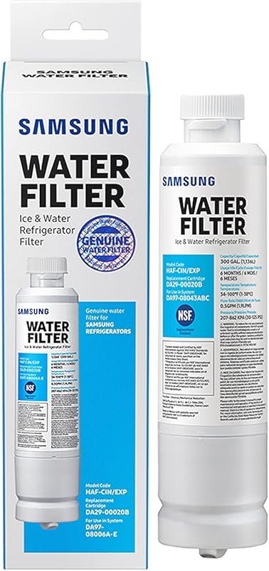 Samsung Genuine HAF-CIN/EXP Refrigerator Water Filter: Carbon Block, C