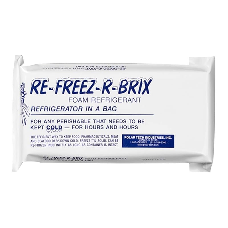 Polar Tech RE-FREEZ-R-BRIX RB30 Foam Refrigerant Packs (6 Pack)
