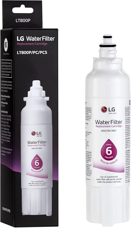 LG LT800P Refrigerator Water Filter: NSF Certified for 6 Months of Pur